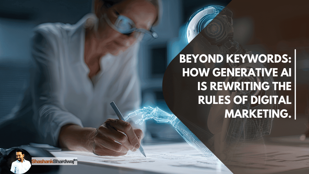 Generative AI in Digital Marketing illustration